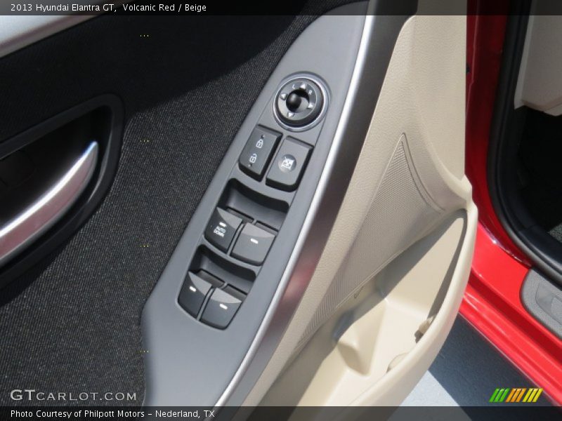 Volcanic Red / Beige 2013 Hyundai Elantra GT
