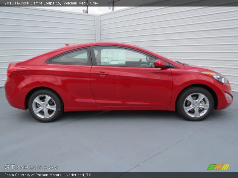  2013 Elantra Coupe GS Volcanic Red