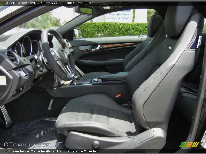  2013 C 63 AMG Coupe AMG Black Interior