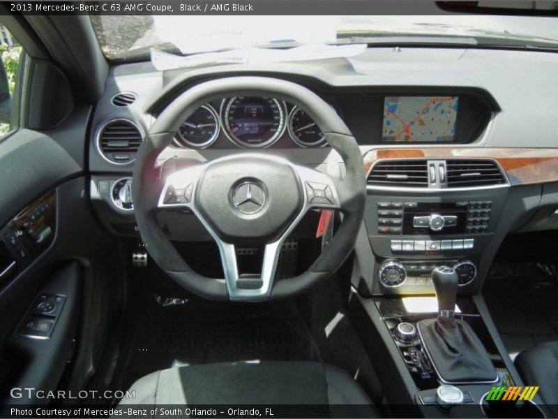 Black / AMG Black 2013 Mercedes-Benz C 63 AMG Coupe