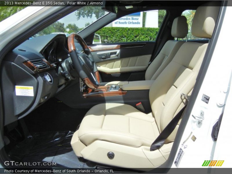  2013 E 350 Sedan Almond Interior
