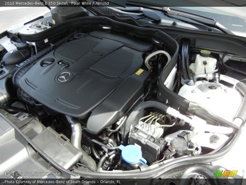 Polar White / Almond 2013 Mercedes-Benz E 350 Sedan