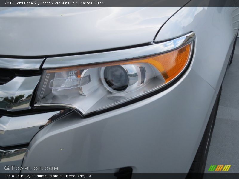 Ingot Silver Metallic / Charcoal Black 2013 Ford Edge SE