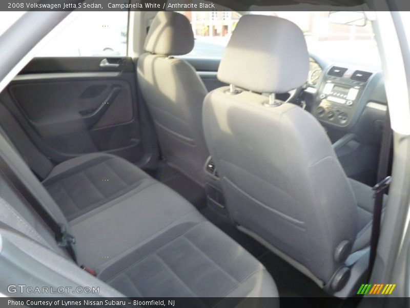 Campanella White / Anthracite Black 2008 Volkswagen Jetta S Sedan
