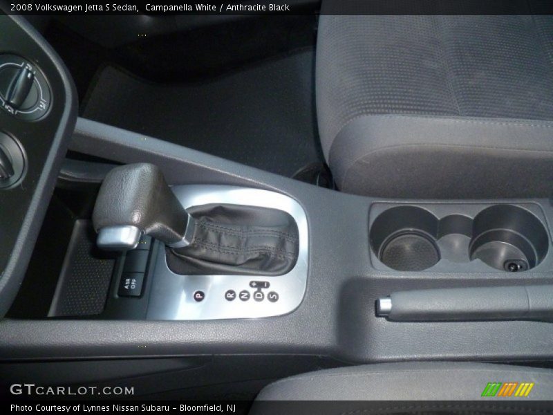 Campanella White / Anthracite Black 2008 Volkswagen Jetta S Sedan
