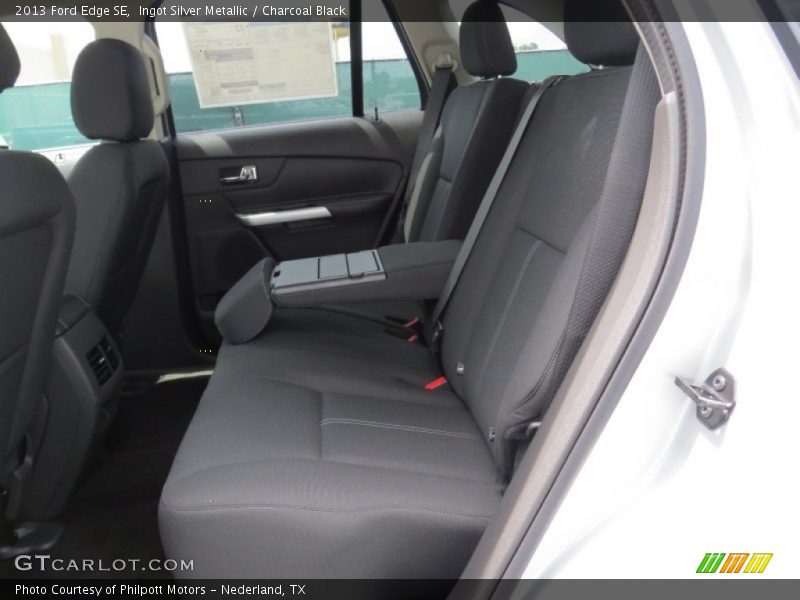 Ingot Silver Metallic / Charcoal Black 2013 Ford Edge SE