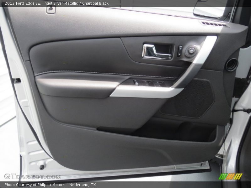 Ingot Silver Metallic / Charcoal Black 2013 Ford Edge SE