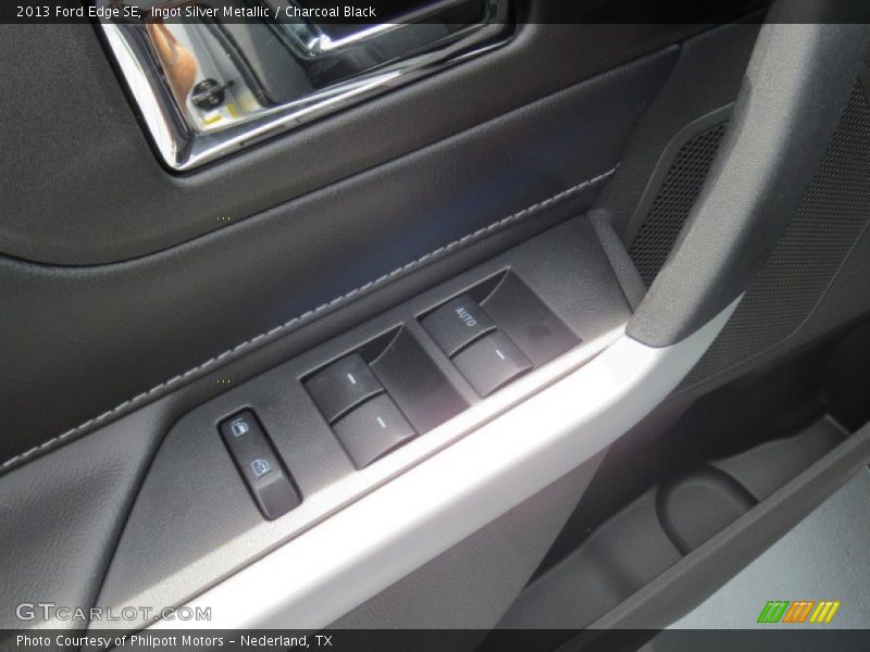 Ingot Silver Metallic / Charcoal Black 2013 Ford Edge SE