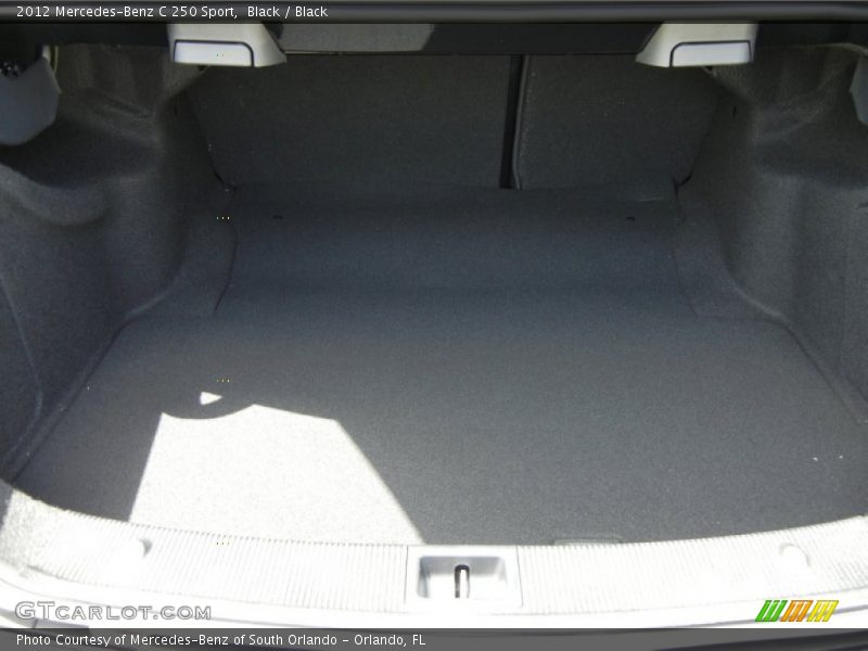 Black / Black 2012 Mercedes-Benz C 250 Sport