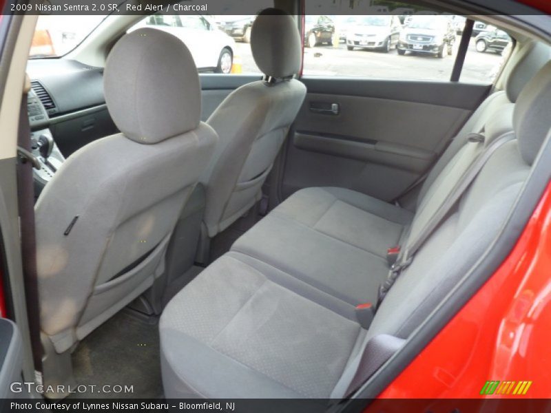 Red Alert / Charcoal 2009 Nissan Sentra 2.0 SR