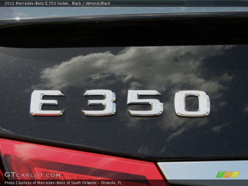 Black / Almond/Black 2012 Mercedes-Benz E 350 Sedan