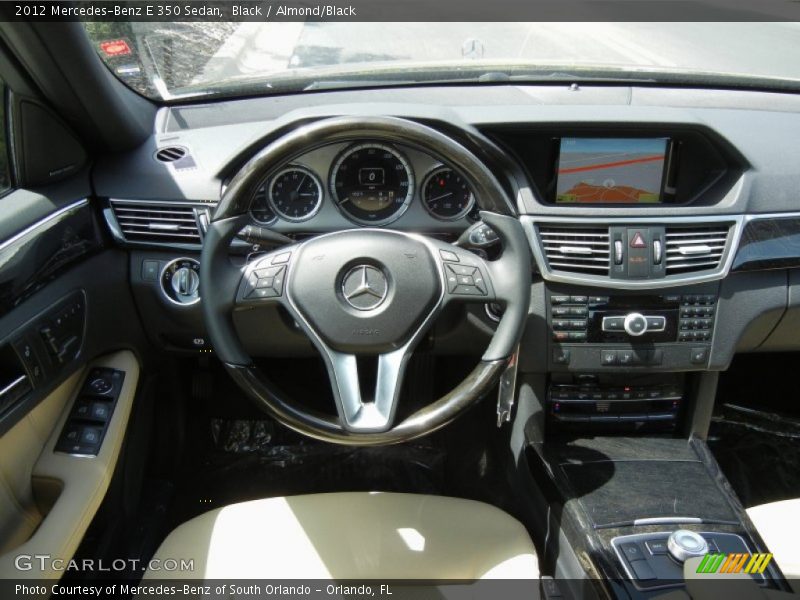 Black / Almond/Black 2012 Mercedes-Benz E 350 Sedan