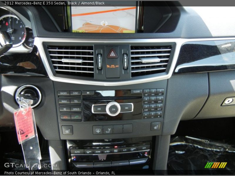 Black / Almond/Black 2012 Mercedes-Benz E 350 Sedan