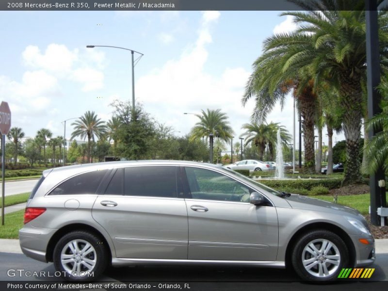 Pewter Metallic / Macadamia 2008 Mercedes-Benz R 350