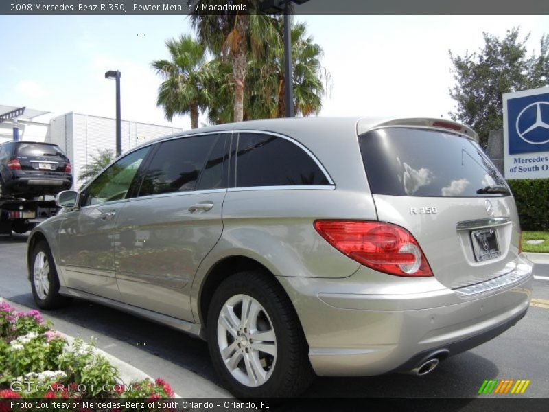 Pewter Metallic / Macadamia 2008 Mercedes-Benz R 350