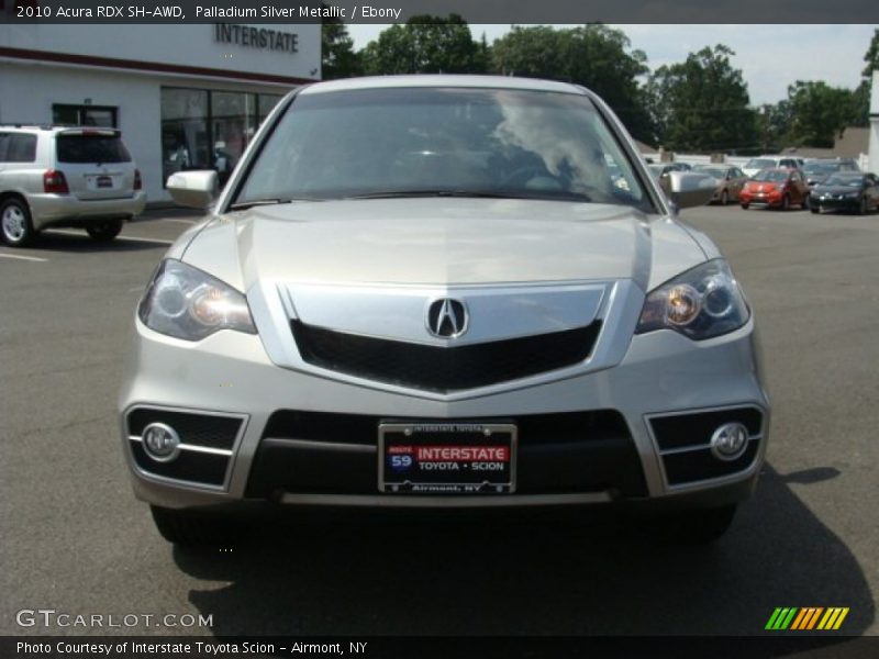Palladium Silver Metallic / Ebony 2010 Acura RDX SH-AWD