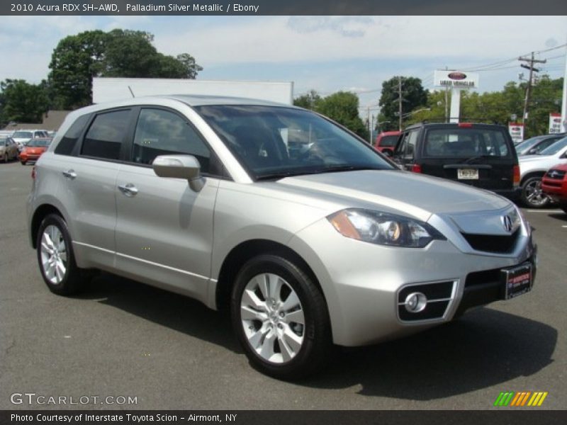 Palladium Silver Metallic / Ebony 2010 Acura RDX SH-AWD