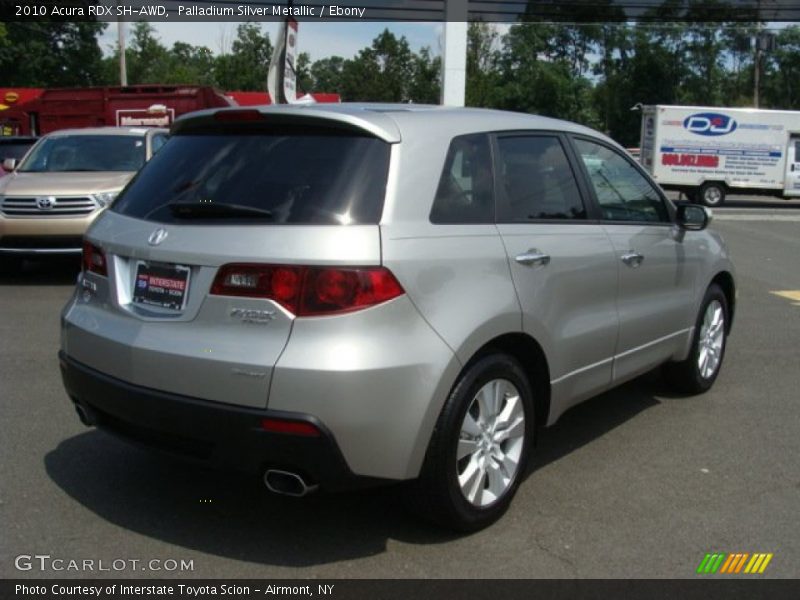 Palladium Silver Metallic / Ebony 2010 Acura RDX SH-AWD