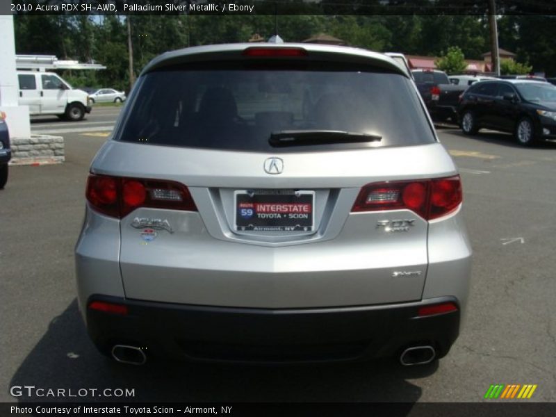 Palladium Silver Metallic / Ebony 2010 Acura RDX SH-AWD