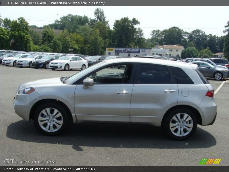 Palladium Silver Metallic / Ebony 2010 Acura RDX SH-AWD