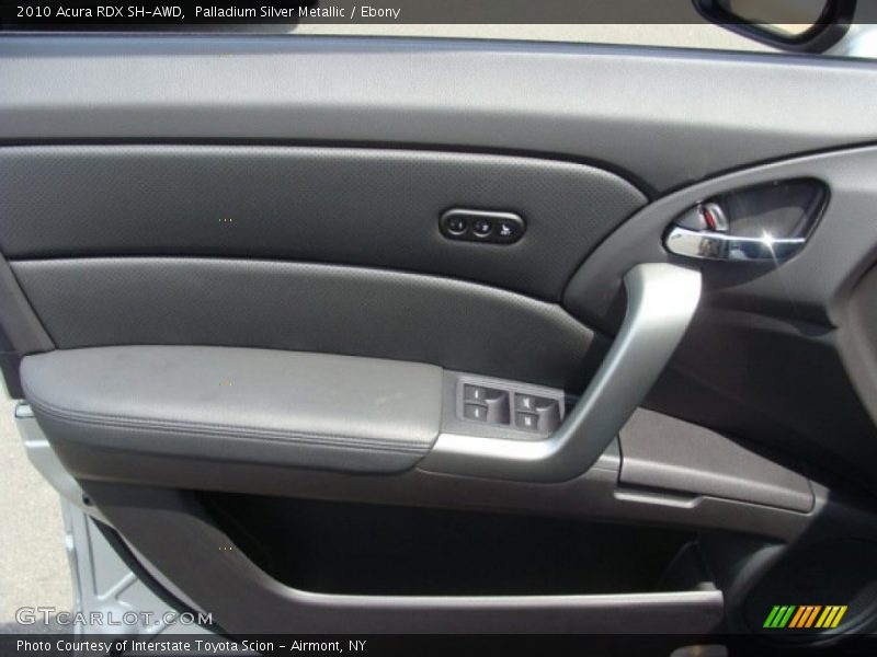 Palladium Silver Metallic / Ebony 2010 Acura RDX SH-AWD