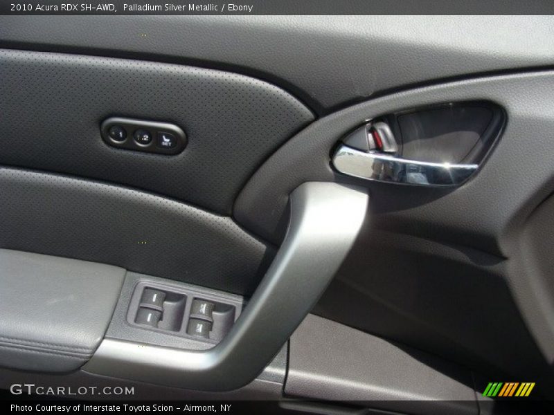 Palladium Silver Metallic / Ebony 2010 Acura RDX SH-AWD