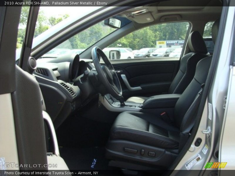 Palladium Silver Metallic / Ebony 2010 Acura RDX SH-AWD