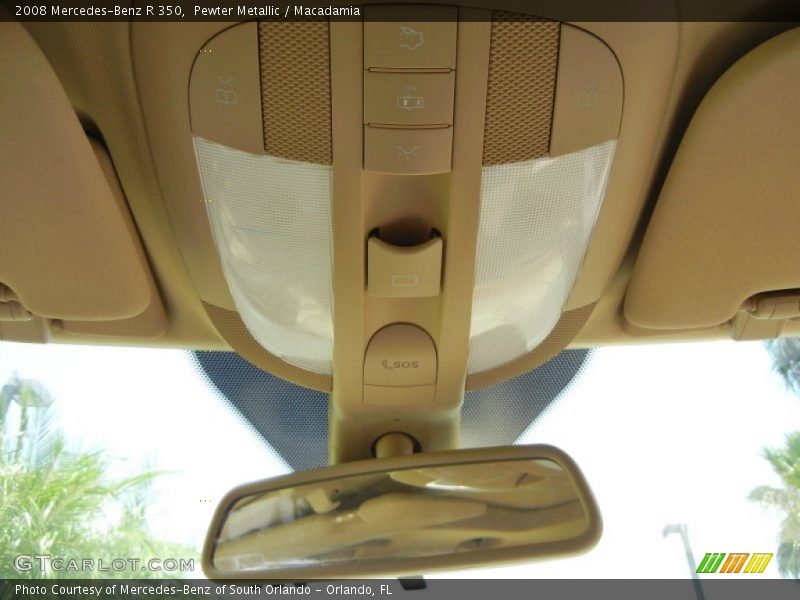 Pewter Metallic / Macadamia 2008 Mercedes-Benz R 350