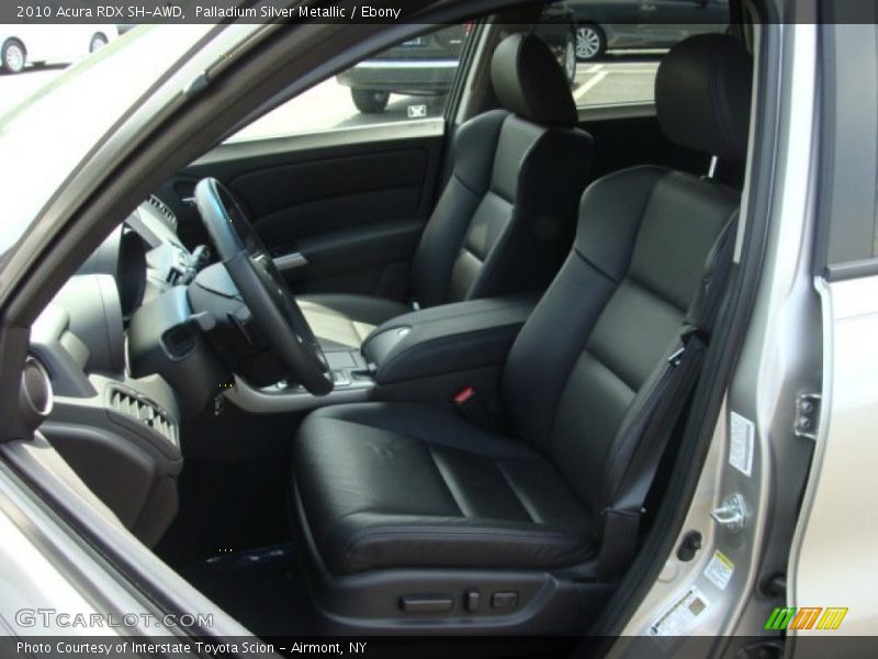 Palladium Silver Metallic / Ebony 2010 Acura RDX SH-AWD