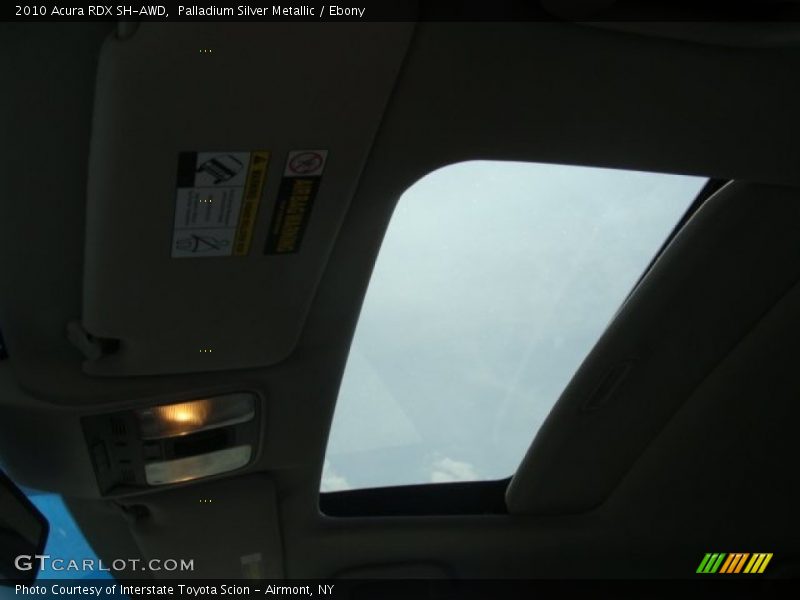Palladium Silver Metallic / Ebony 2010 Acura RDX SH-AWD