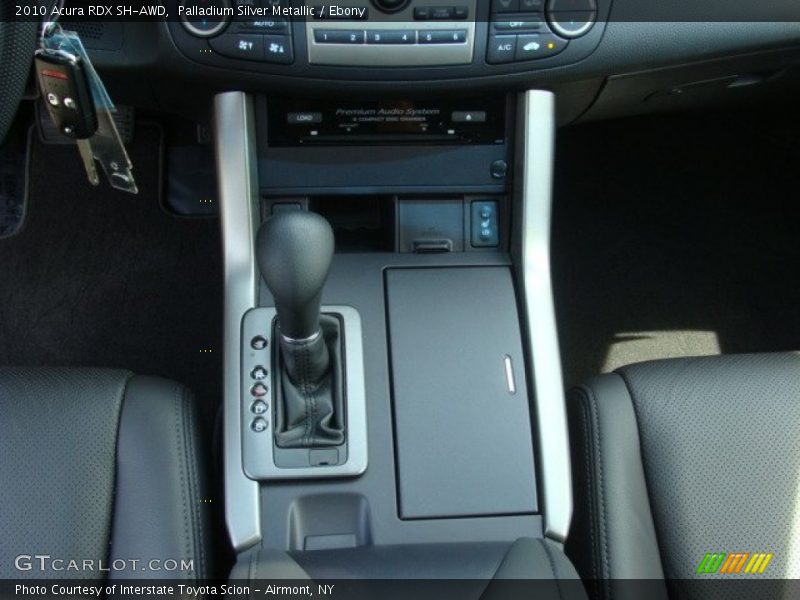 Palladium Silver Metallic / Ebony 2010 Acura RDX SH-AWD