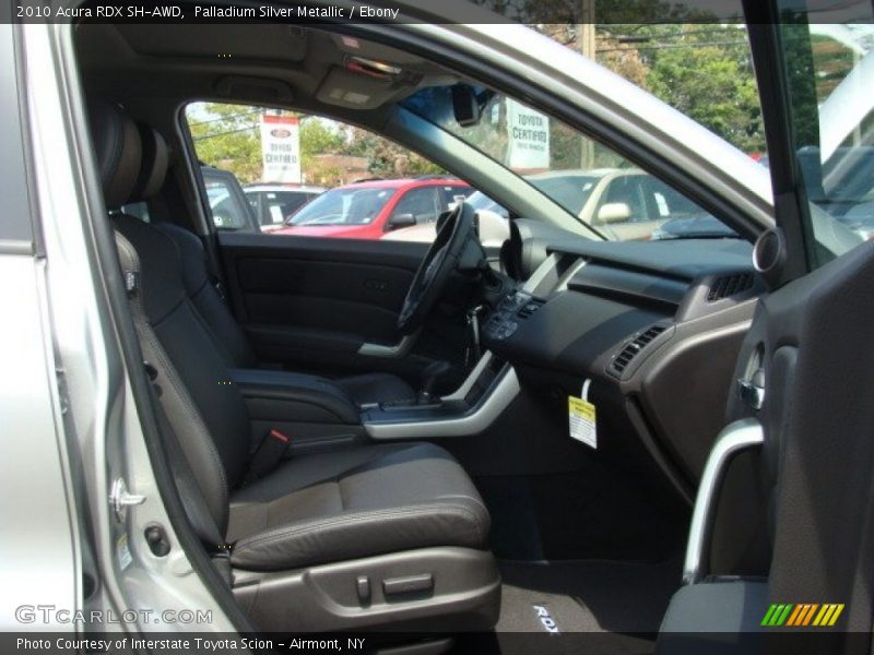 Palladium Silver Metallic / Ebony 2010 Acura RDX SH-AWD