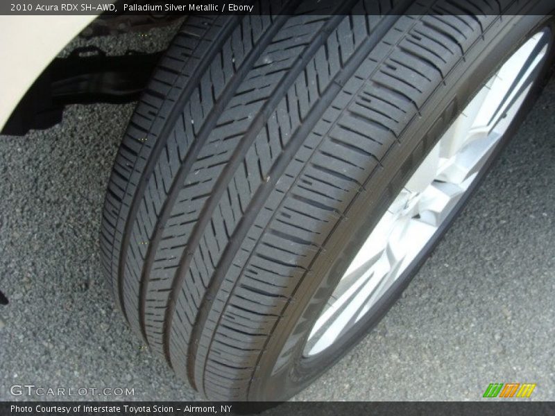 Palladium Silver Metallic / Ebony 2010 Acura RDX SH-AWD