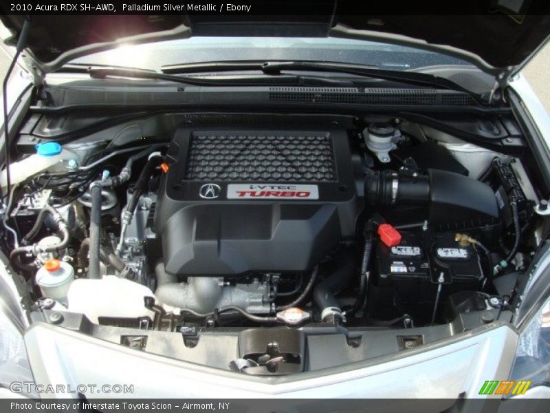 Palladium Silver Metallic / Ebony 2010 Acura RDX SH-AWD
