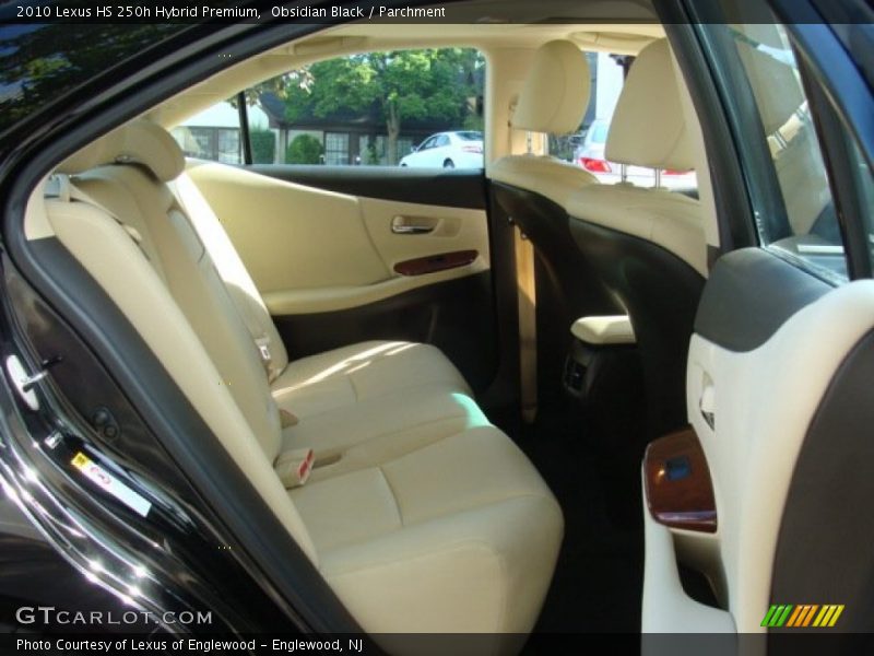 Obsidian Black / Parchment 2010 Lexus HS 250h Hybrid Premium