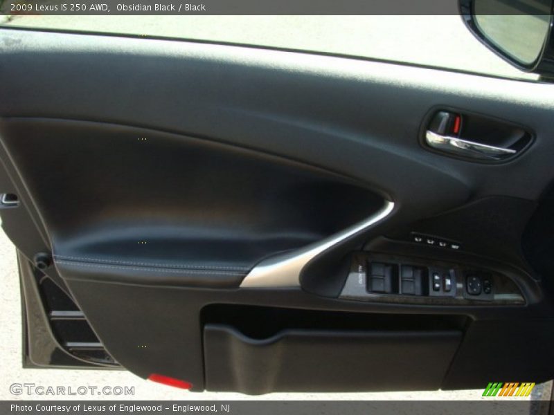 Obsidian Black / Black 2009 Lexus IS 250 AWD