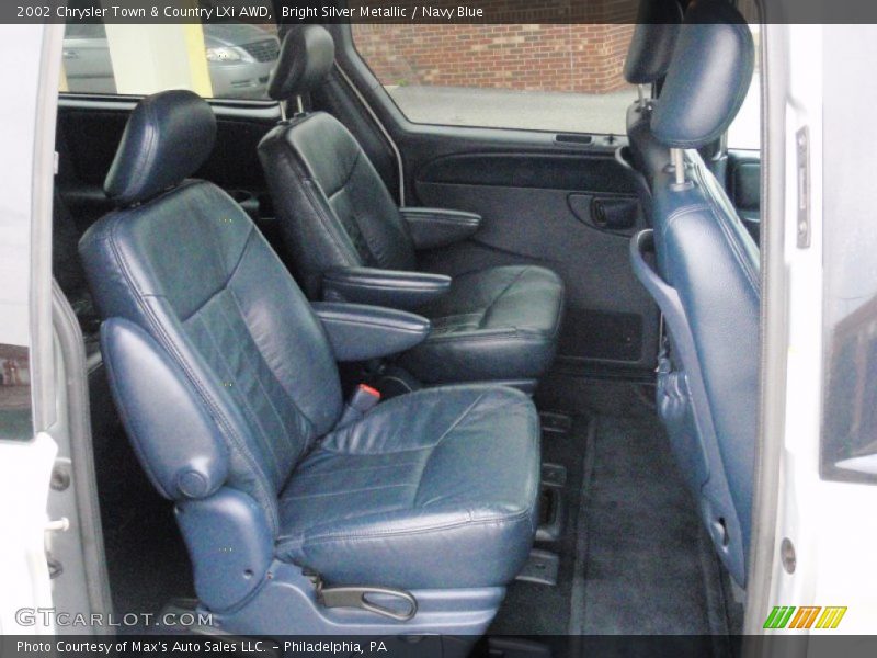Rear Seat of 2002 Town & Country LXi AWD