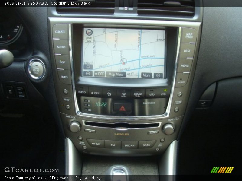 Obsidian Black / Black 2009 Lexus IS 250 AWD