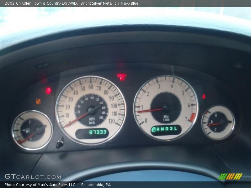  2002 Town & Country LXi AWD LXi AWD Gauges