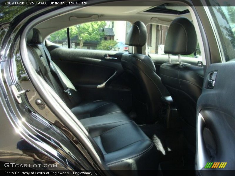 Obsidian Black / Black 2009 Lexus IS 250 AWD