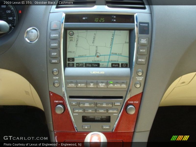 Obsidian Black / Cashmere 2009 Lexus ES 350