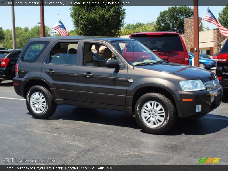 Charcoal Beige Metallic / Pebble Beige 2006 Mercury Mariner Convenience