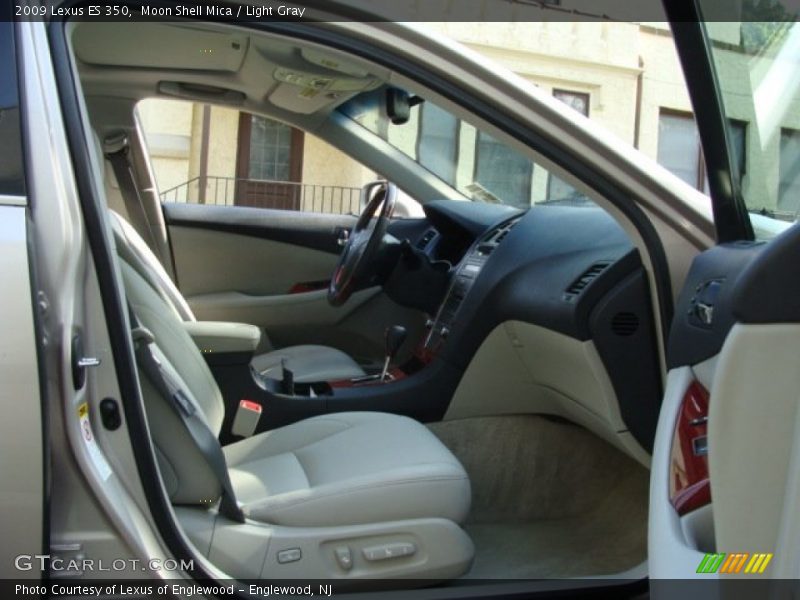 Moon Shell Mica / Light Gray 2009 Lexus ES 350