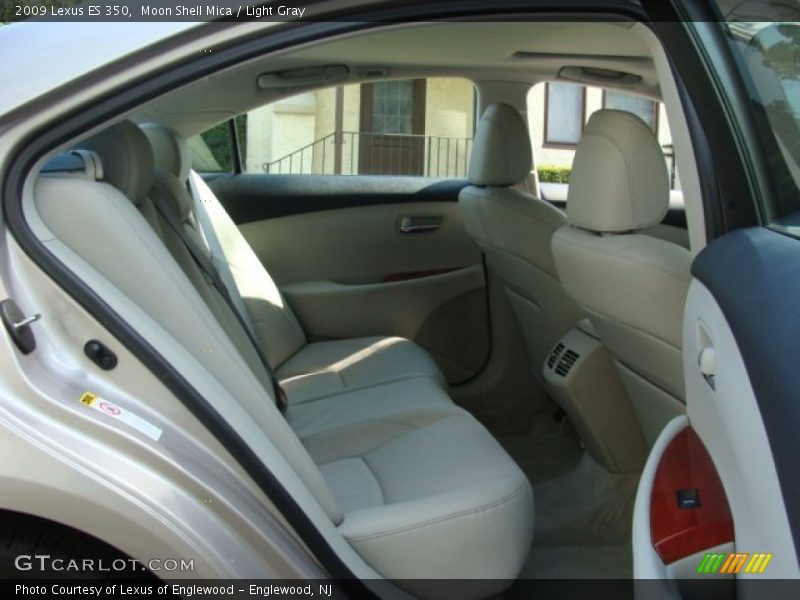 Moon Shell Mica / Light Gray 2009 Lexus ES 350