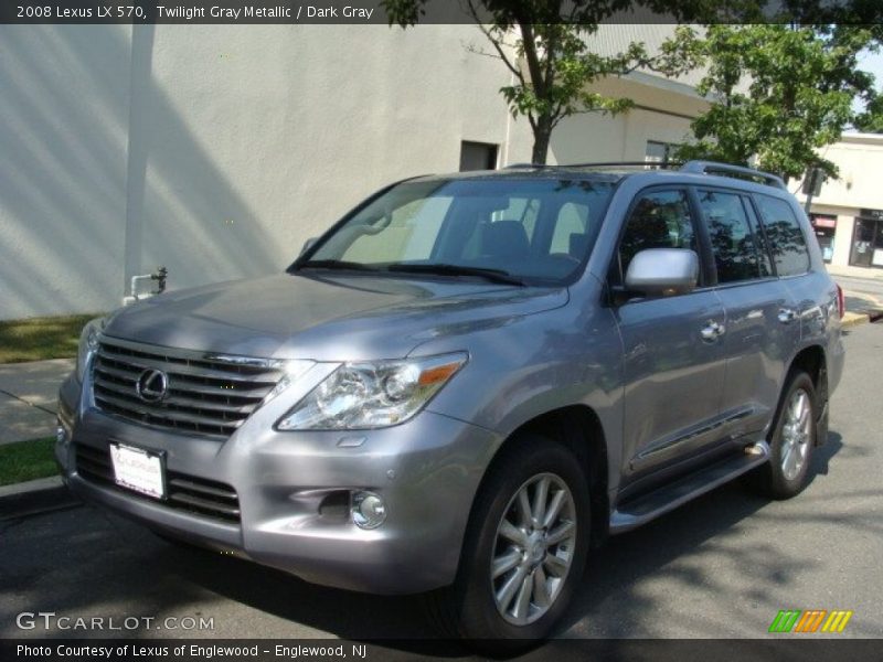 Twilight Gray Metallic / Dark Gray 2008 Lexus LX 570