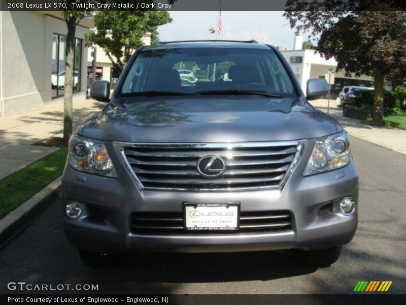 Twilight Gray Metallic / Dark Gray 2008 Lexus LX 570