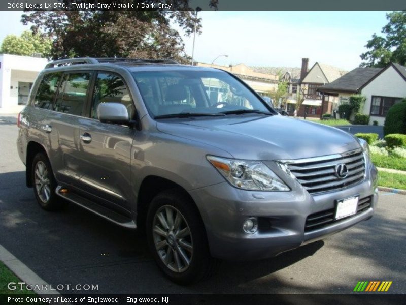 Twilight Gray Metallic / Dark Gray 2008 Lexus LX 570