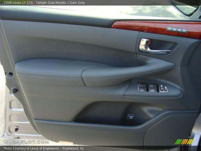 Twilight Gray Metallic / Dark Gray 2008 Lexus LX 570
