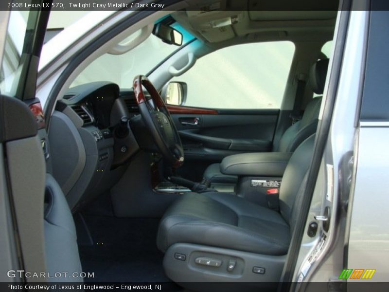 Twilight Gray Metallic / Dark Gray 2008 Lexus LX 570