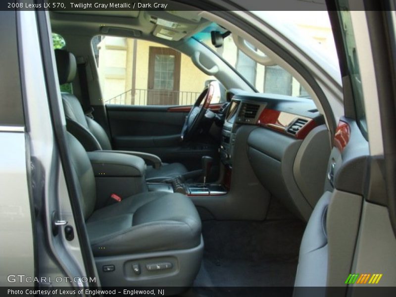 Twilight Gray Metallic / Dark Gray 2008 Lexus LX 570